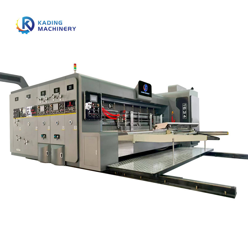 Máy in hộp sóng 200 chiếc / phút để làm hộp carton sóng