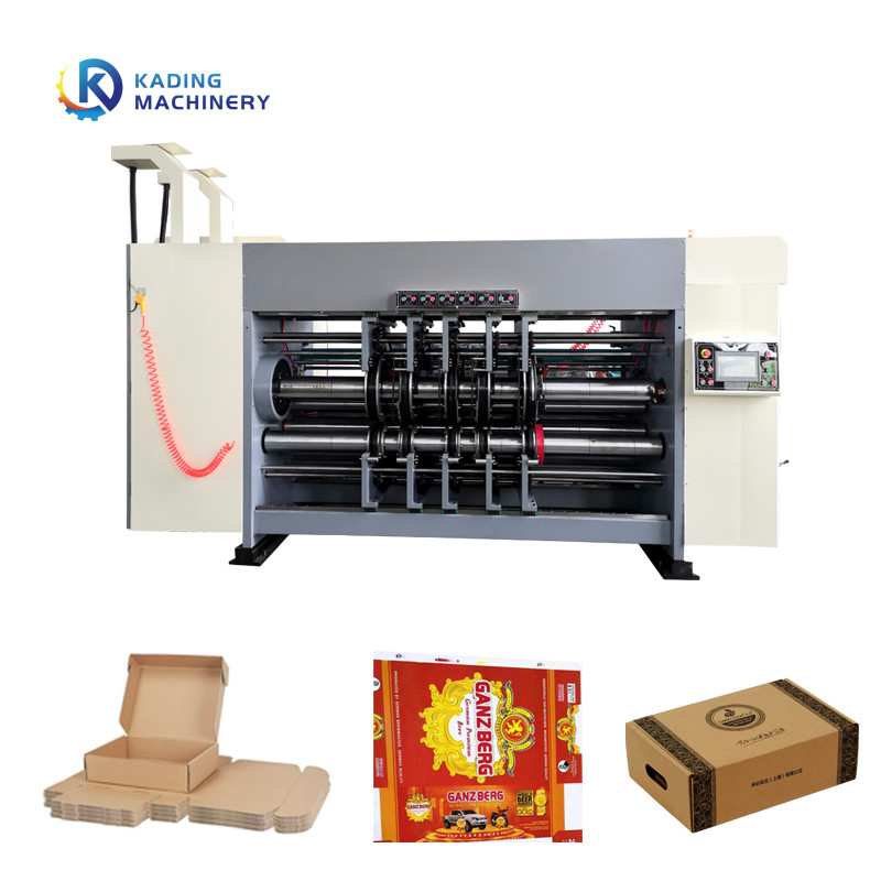Toàn bộ chân không hút sóng hộp in máy in của servo động cơ cho ăn
