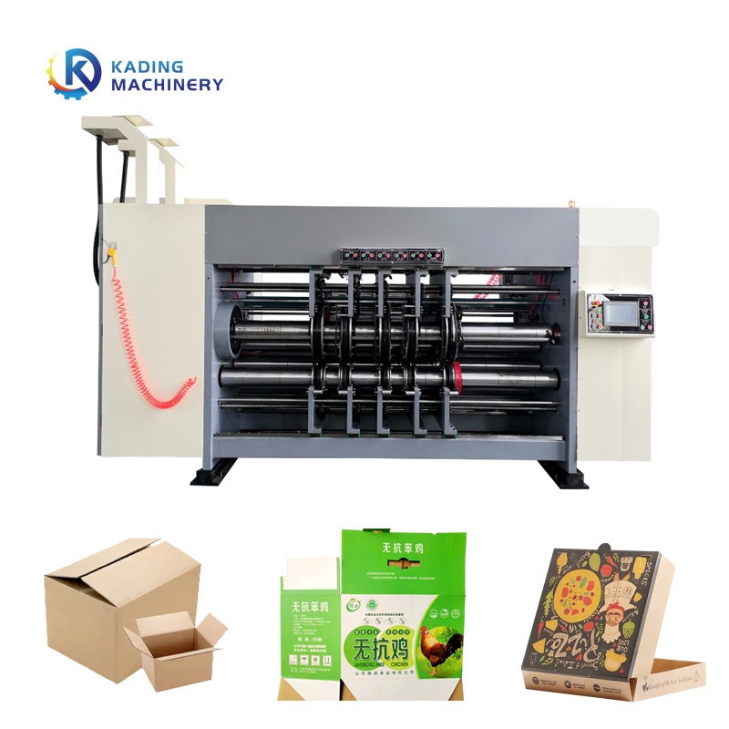 Máy in hộp sóng 200 chiếc / phút để làm hộp carton sóng