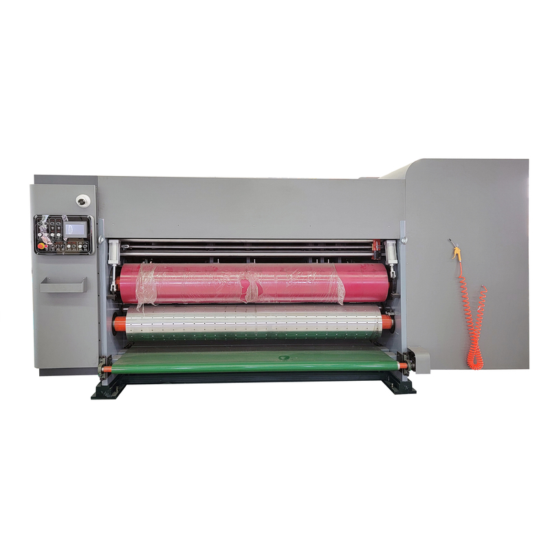 Flexographic Printing Máy in hộp sóng 4 màu Máy in
