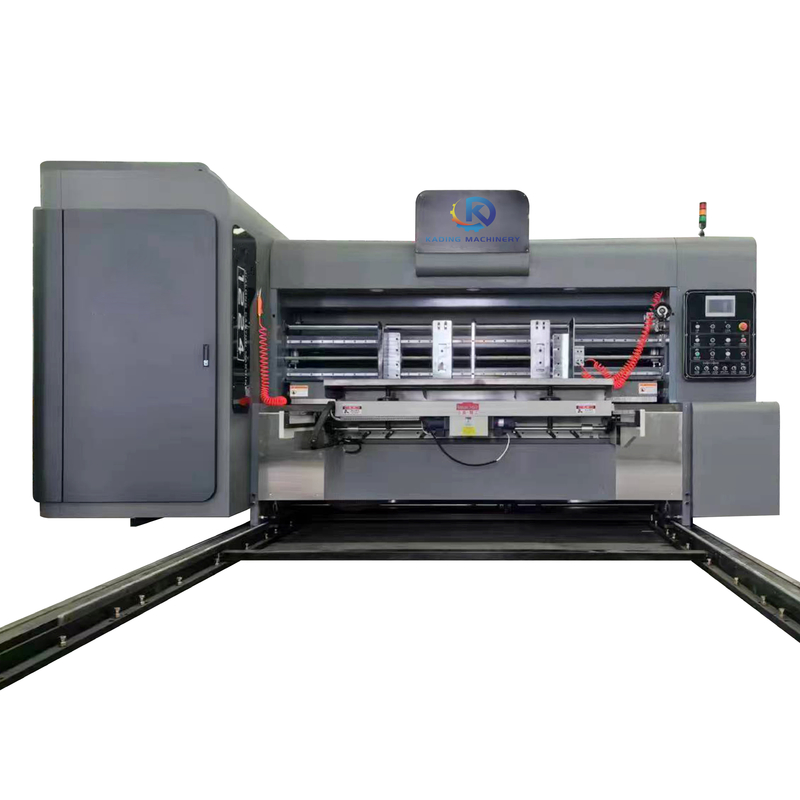 Máy in hộp hộp bìa đa màu Rotary Die Cutting để làm hộp pizza