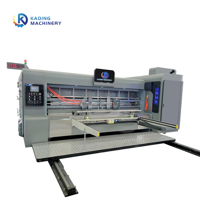 Máy in hộp hộp bìa đa màu Rotary Die Cutting để làm hộp pizza